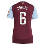 aston villa wsl adidas home shirt 2024-25 – womens with corsie 6 printing Collection | Aston Villa Football Kits and Shirts