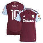aston villa wsl adidas home shirt 2024-25 – womens with dali 10 printing Collection | Aston Villa Football Kits and Shirts