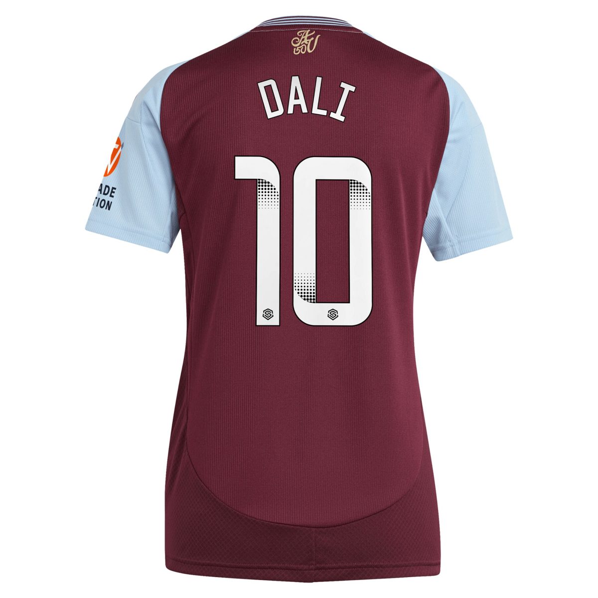 aston villa wsl adidas home shirt 2024-25 – womens with dali 10 printing Collection | Aston Villa Football Kits and Shirts