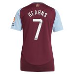 aston villa wsl adidas home shirt 2024-25 – womens with kearns 7 printing Collection | Aston Villa Football Kits and Shirts