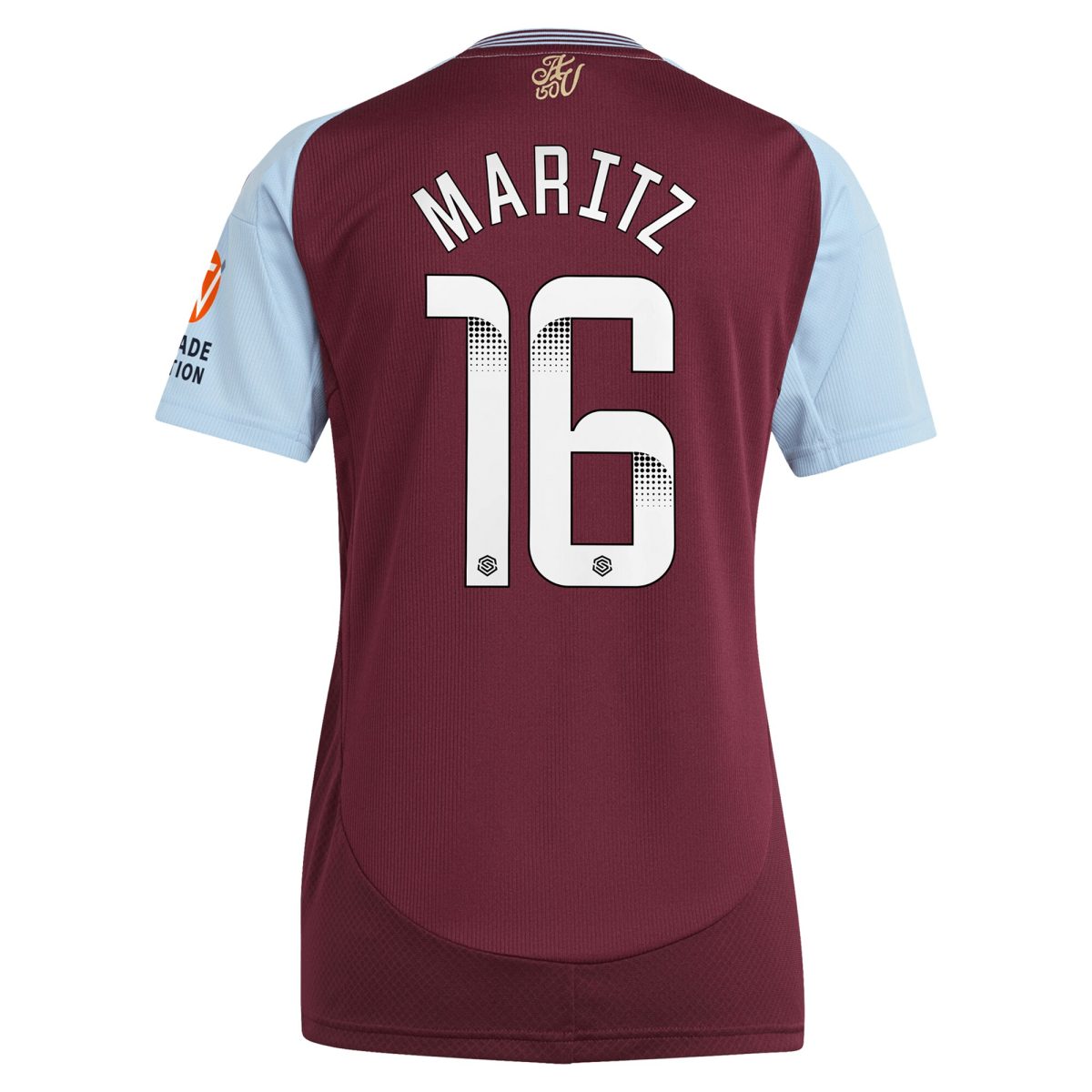 aston villa wsl adidas home shirt 2024-25 – womens with maritz 26 printing Collection | Aston Villa Football Kits and Shirts