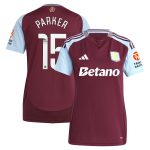 aston villa wsl adidas home shirt 2024-25 – womens with parker 15 printing Collection | Aston Villa Football Kits and Shirts