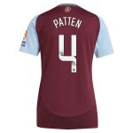 aston villa wsl adidas home shirt 2024-25 – womens with patten 4 printing Collection | Aston Villa Football Kits and Shirts