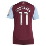 aston villa wsl adidas home shirt 2024-25 – womens with robinson 11 printing Collection | Aston Villa Football Kits and Shirts