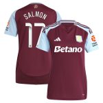 aston villa wsl adidas home shirt 2024-25 – womens with salmon 17 printing Collection | Aston Villa Football Kits and Shirts