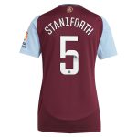 aston villa wsl adidas home shirt 2024-25 – womens with staniforth 5 printing Collection | Aston Villa Football Kits and Shirts