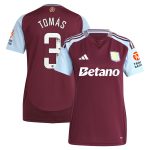 aston villa wsl adidas home shirt 2024-25 – womens with tomás 3 printing Collection | Aston Villa Football Kits and Shirts