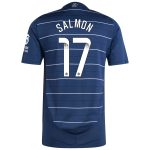 aston villa wsl adidas third authentic shirt 2024-25 with salmon 17 printing Collection | Aston Villa Football Kits and Shirts
