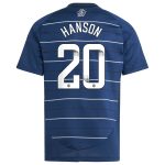 aston villa wsl adidas third shirt 2024-25 – kids with hanson 20 printing Collection | Aston Villa Football Kits and Shirts