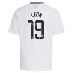 aston villa wsl away shirt 2024-25 – kids with leon 19 printing Collection | Aston Villa Football Kits and Shirts