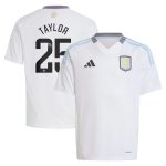 aston villa wsl away shirt 2024-25 – kids with taylor 25 printing Collection | Aston Villa Football Kits and Shirts