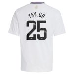 aston villa wsl away shirt 2024-25 – kids with taylor 25 printing Collection | Aston Villa Football Kits and Shirts