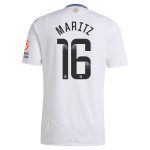 aston villa wsl away shirt 2024-25 with maritz 16 printing Collection | Aston Villa Football Kits and Shirts
