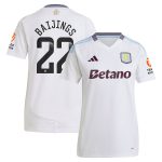 aston villa wsl away shirt 2024-25 – womens with baijings 22 printing Collection | Aston Villa Football Kits and Shirts