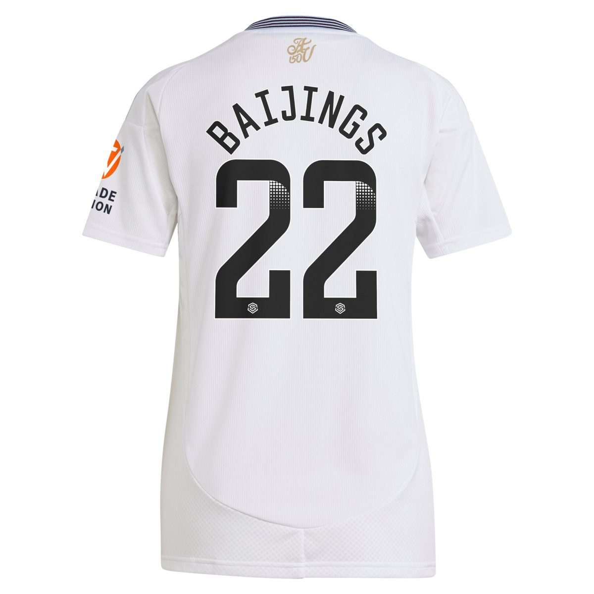 aston villa wsl away shirt 2024-25 – womens with baijings 22 printing Collection | Aston Villa Football Kits and Shirts