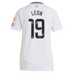 aston villa wsl away shirt 2024-25 – womens with leon 19 printing Collection | Aston Villa Football Kits and Shirts