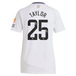 aston villa wsl away shirt 2024-25 – womens with taylor 25 printing Collection | Aston Villa Football Kits and Shirts